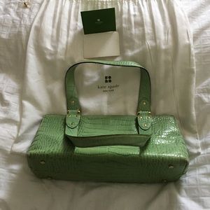 Kate Spade ♠️ vintage green purse